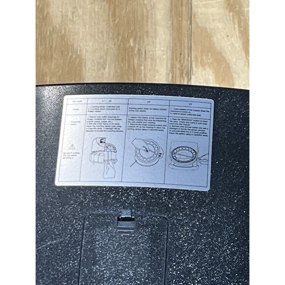 Cassida C200 Coin Sorter Digital Coin Counter Used Missing Trays - Picture 8 of 13